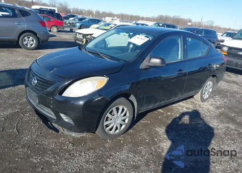 2012 Nissan Versa 1.6 S из США, поврежденный, VIN 3N1CN7AP3CL900985